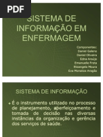 Sistema de Informação em Enfermagem