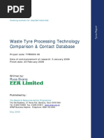 6 - Waste Tyre Processing Technology Comparison May 2006 PDF