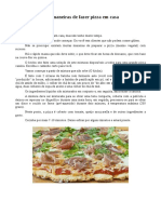 Sete Maneiras de Fazer Pizza em Casa PDF