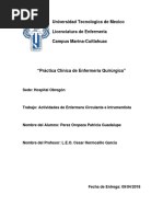 Funciones de Enfermera Circulante e Instrumentista