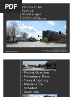 Vandeventer Streetscape Project - Overview Presentation