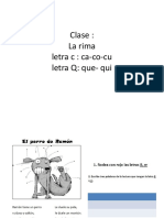 Clase Cacocu Que Qui Rimas