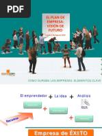 El Plan de Empresa Vision de Futuro