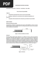 Sensores de Proximidad