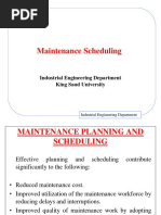 Class 11 - Maintenance Planning and Scheduling - DR - Adel