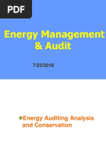 Energy Audit BME 2018