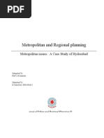 Metropolitan & Regional Planning 2