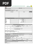 Lista de Chequeo Identificación de Peligros