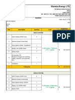 Wavetra Solar System Price Quotation PDF