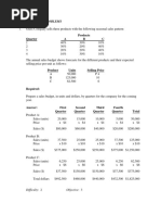 Ex and P-Budgeting