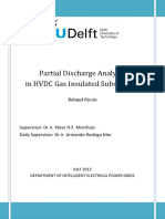 Partial Discharge Analysis in HVDC GIS