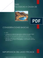 Formaciones Geomorfologicas A Causa de Lagos