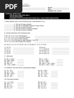 FLIS Math 7