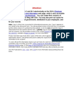 Attention:: Employer W-2 Filing Instructions and Information WWW - Socialsecurity.gov/employer