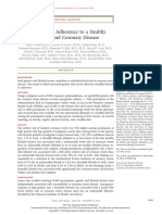 Genetic Risk, Adherence To A Healthy Lifestyle, and Coronary Disease