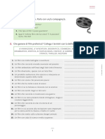 Il Cinema Italiano Lessico B1