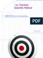 Accuracy vs. Precision and The Scientific Method