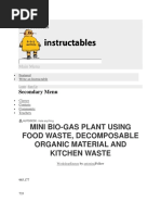 Biogas - Instructables Methane For Biogas