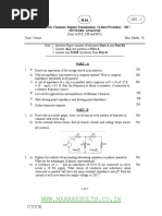 WWW - Manaresults.Co - In: II B. Tech I Semester Regular Examinations, October/November - 2017 Network Analysis