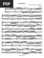 Invention 4: Johann Sebastian Bach (1685-1750) BWV 775