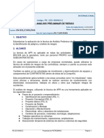 PE-2I3-00063-E-Analisis Preliminar de Riesgo PDF