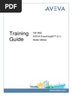 TM-1802 AVEVA Everything3DGäó (2.1) Model Utilities Rev 2.0