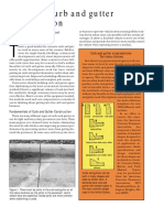 Concrete Construction Article PDF - Concrete Curb and Gutter Construction