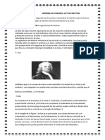 Informe de Segunda Ley de Newton