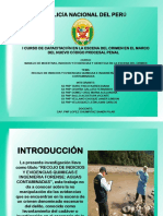 Recojo de Indicios y Evidencias Quimicas e Ingeniería Forense Aguas Contaminadas - s3 PNP Tairo