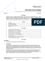 HiFi Audio Circuit Design PDF