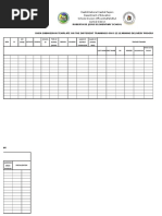 Data Submission Template On K-12