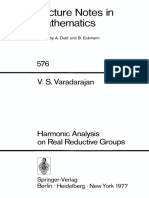 (V.s. Varadarajan) Harmonic Analysis On Real Reduc (BookFi)