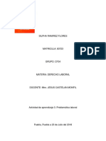 Actividad de Aprendizaje 3. Problematica Laboral