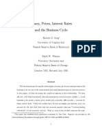 Money, Prices, Interest Rates and The Business Cycle