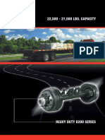 Heavy Duty Trailer Axles