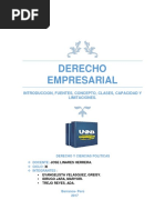 Derecho Empresarial Monografia