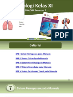 6 Powerpoint Pembelajaran Biologi Peminatan MIPA SMA - MA Kelas XI Semester 2