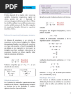 Sistemas de Ecuaciones