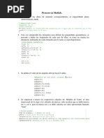 Proceso en Matlab para Realizar Un Portico Plano