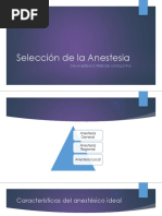 Selección de La Anestesia