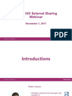 Webinar 2017 11 07 Office 365 External Sharing PDF