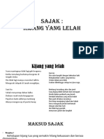 Sajak Kijang Yang Lelah