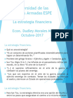 1 La Estrategia Financiera Antecedentes 11 Ambito 12 Objetivo