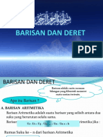 Barisan Dan Deret (Aritmatika & Geometri)