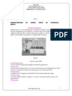 Fluid Mechanics Lab