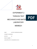 2 - Torsion Test