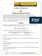 PFC Arranjo Combinação e Permutação Resumo 2017