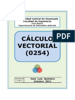 Cálculo Vectorial (0254) - José Luis Quintero Dávila