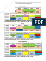 Propuesta Horario Neuvo Modelo Educativo