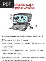 Normas Sala Computación